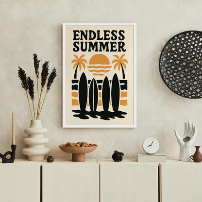 Endless Summer Surf Print