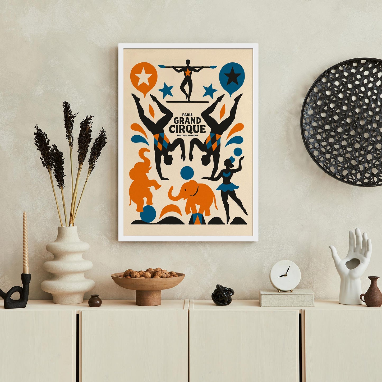 Grand Cirque Vintage Poster