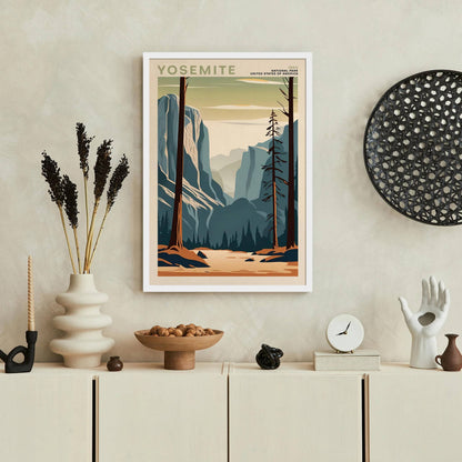 Yosemite National Park Poster