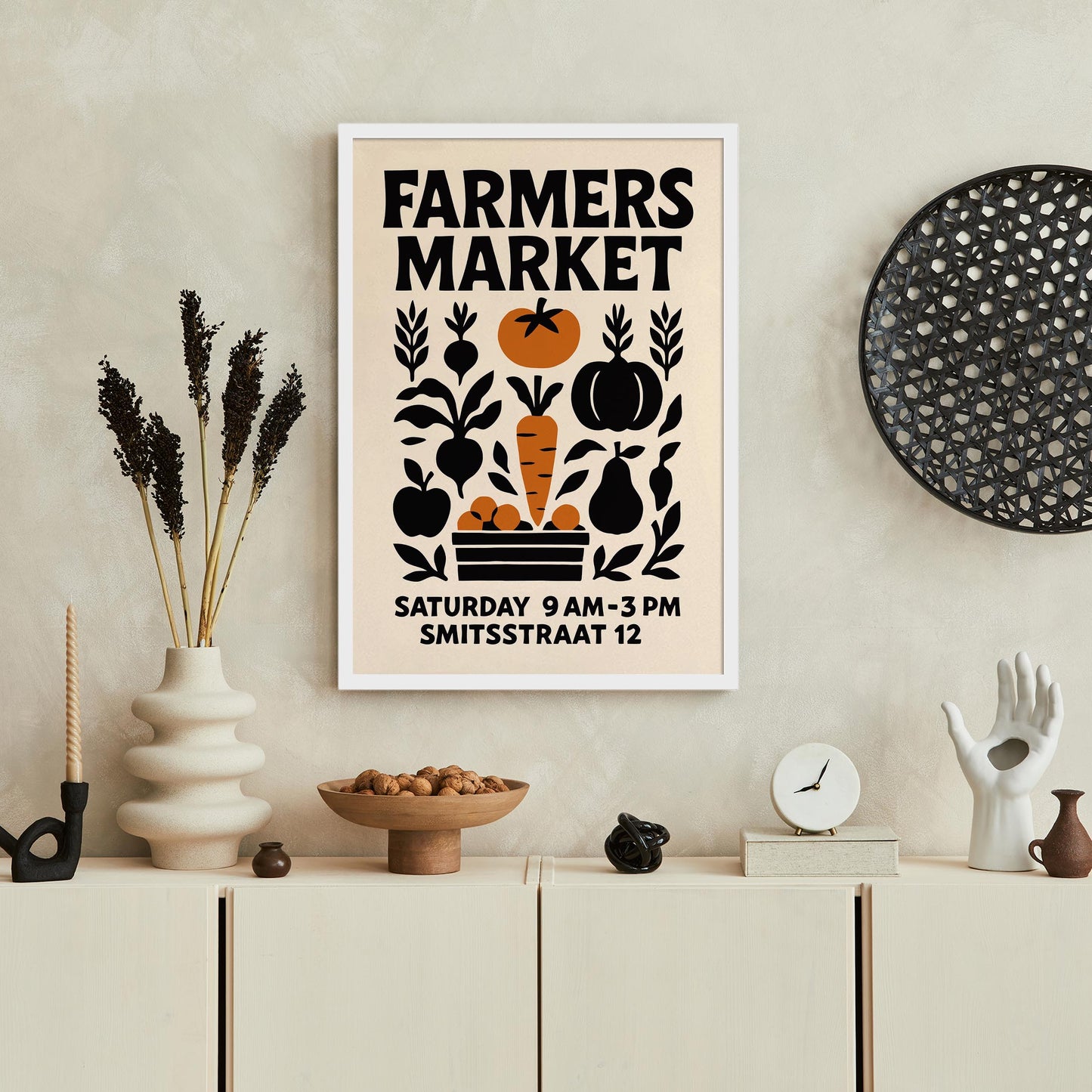 Farmers Market Poster Print
