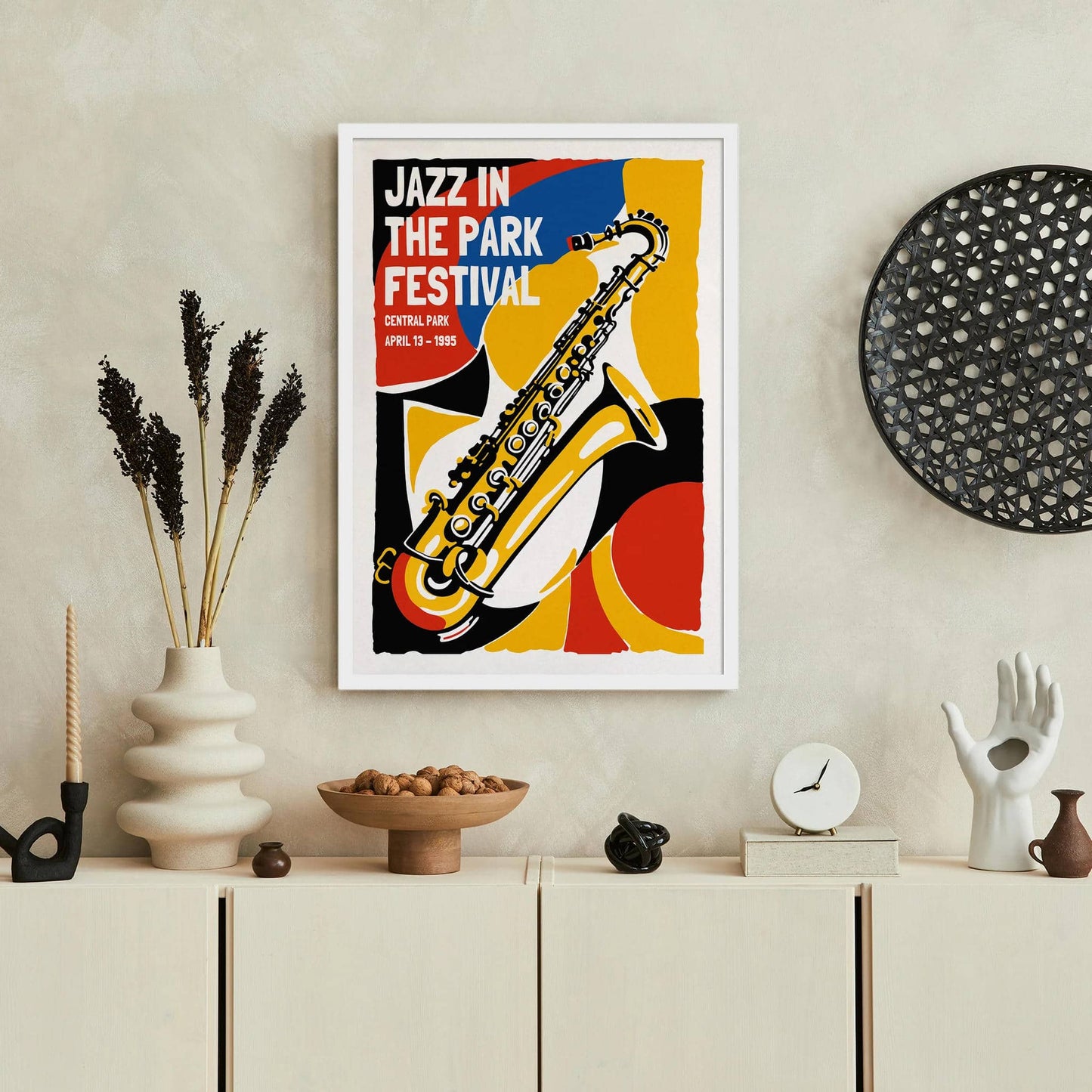 Jazz in The Park Festival 1995 Poster