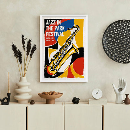 Jazz in The Park Festival 1995 Poster