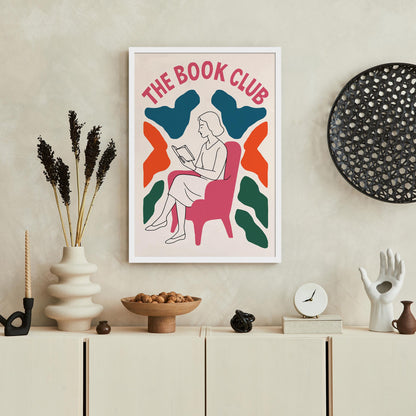 Book Club Wall Art Print