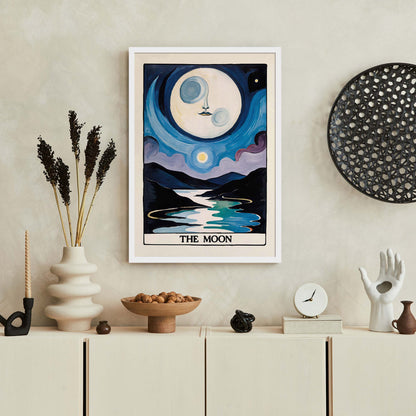Dreamlike Moon Wall Art Print