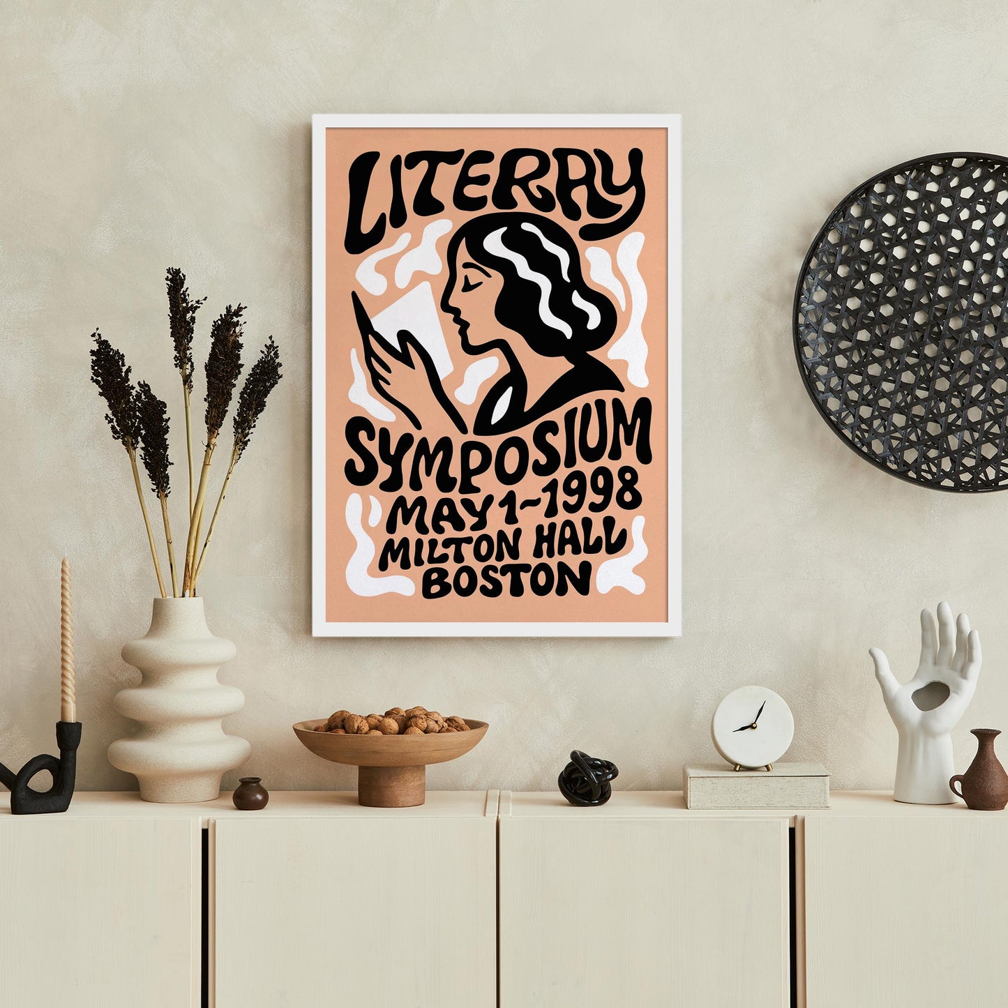 Literary Symposium Poster Print