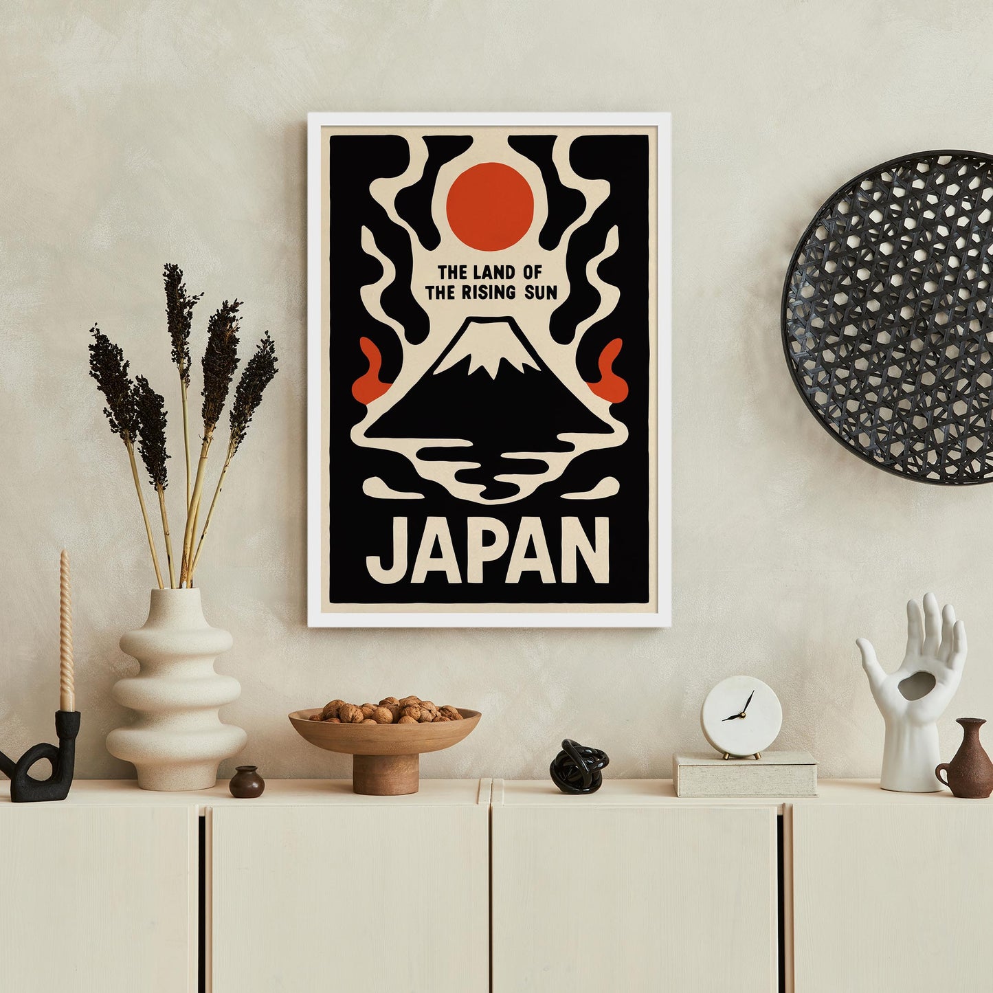 Japan Rising Sun Poster