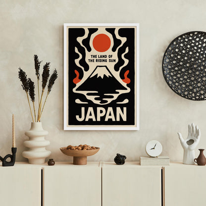 Japan Rising Sun Poster