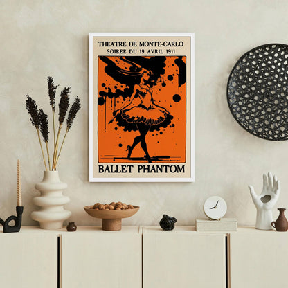 Ballet Phantom Vintage Poster Print