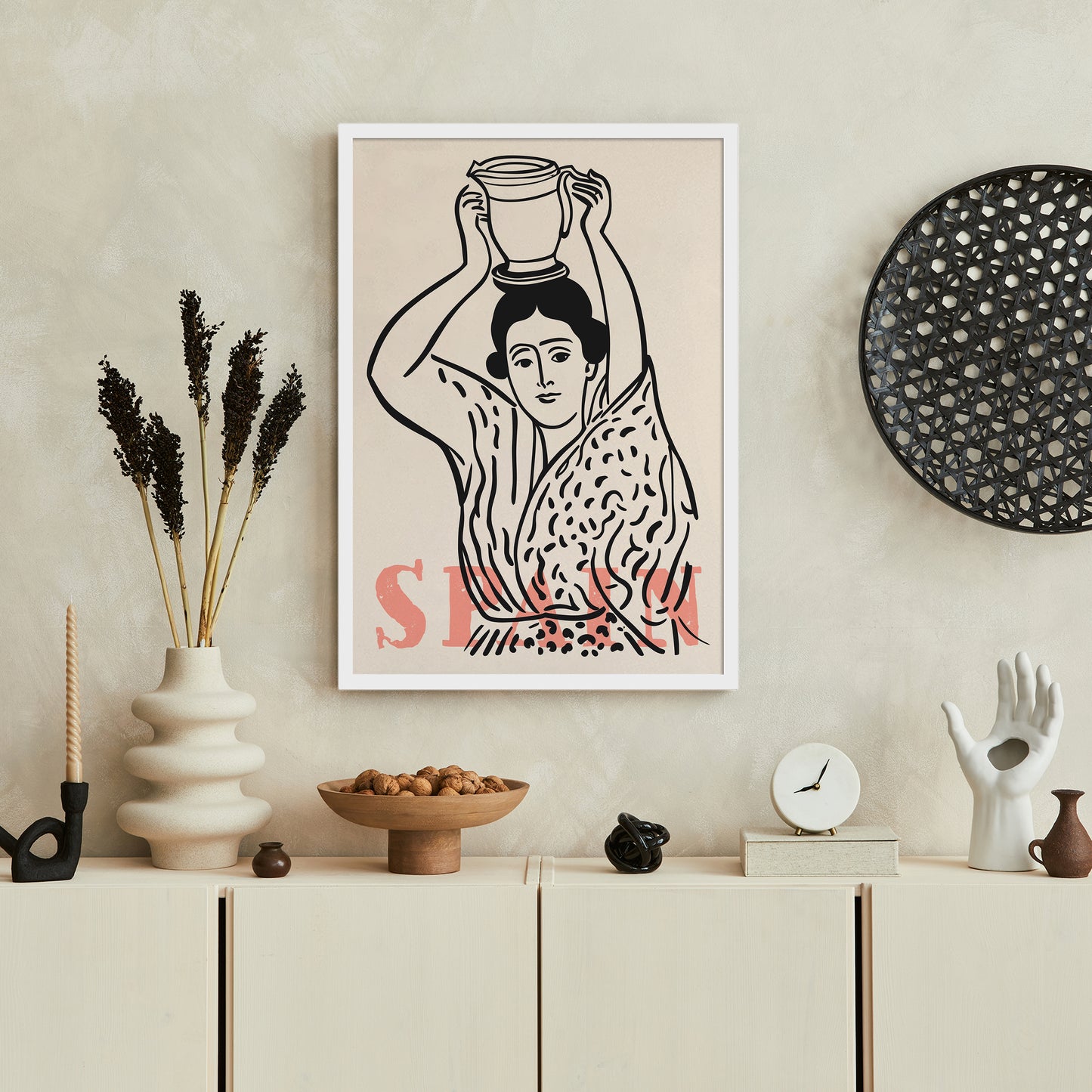 Spain - Line Art Prints