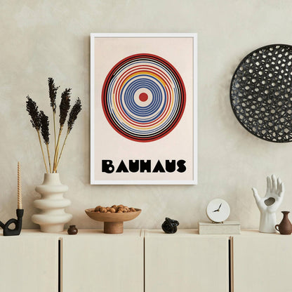 Bauhaus Hand-Drawn Poster Print