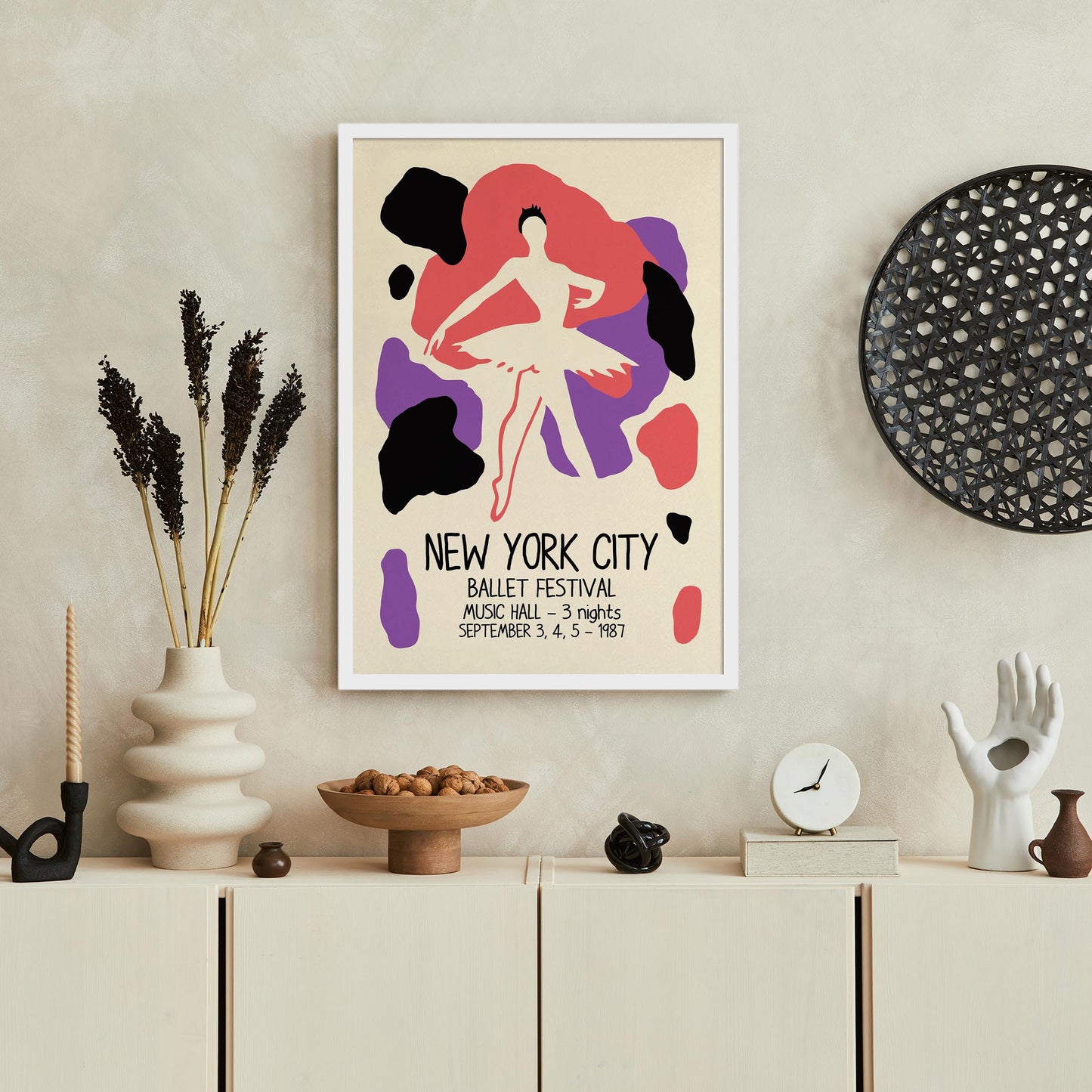 NYC Ballet Festival Art Print