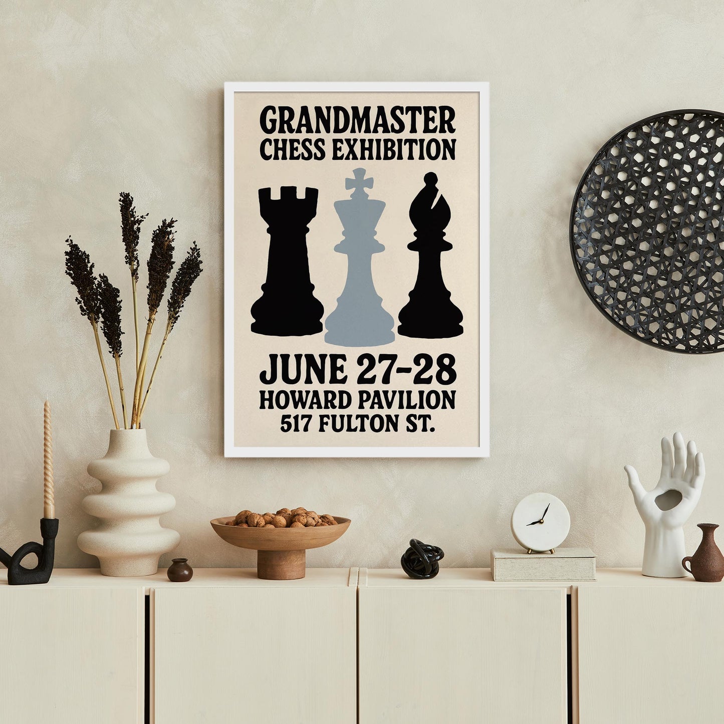 Chess Grandmaster Poster