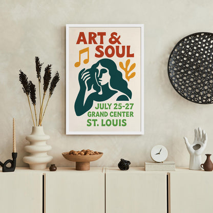 Art & Soul St. Louis Poster