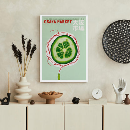 Osaka Market Poster Print