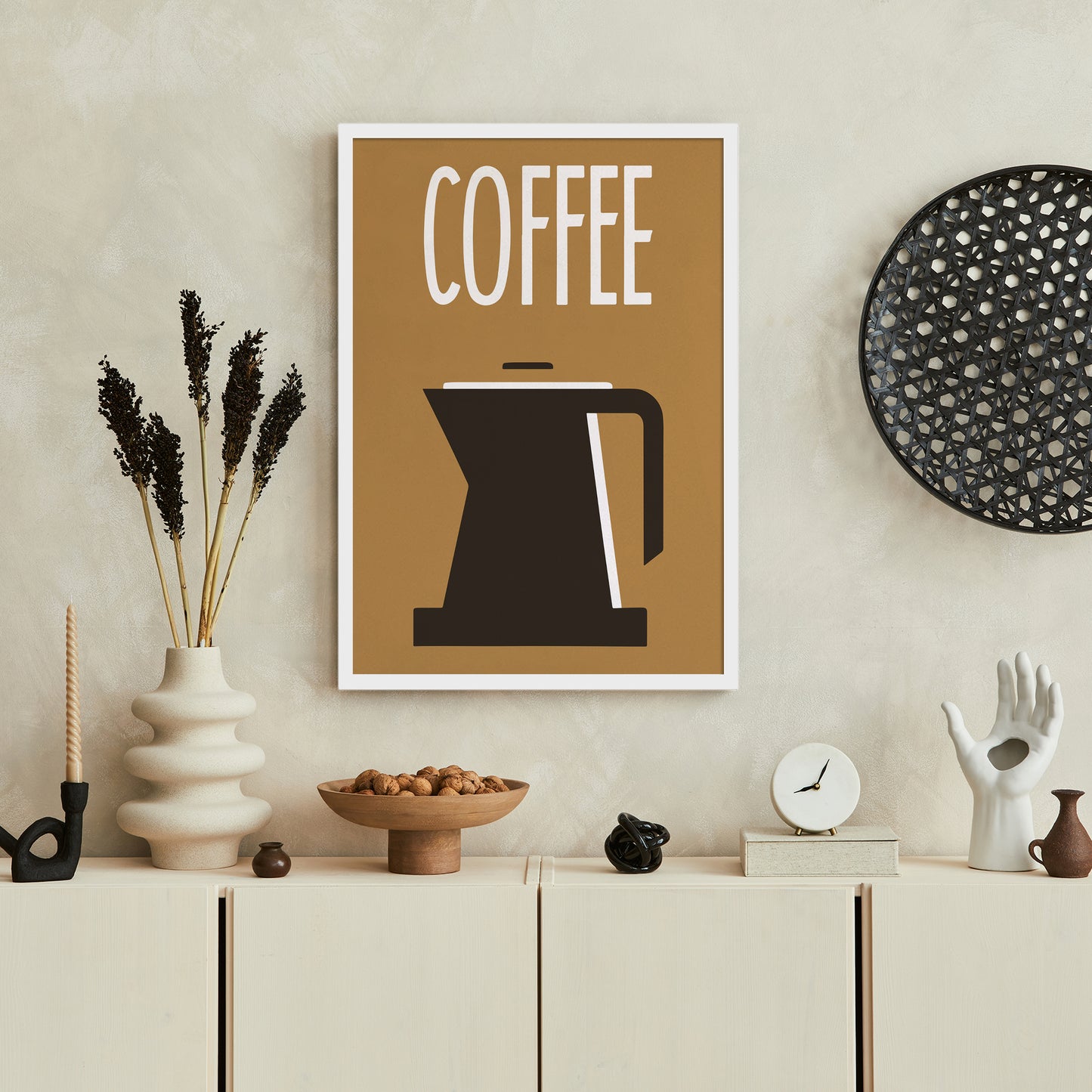 Retro Coffee Minimalist Poster