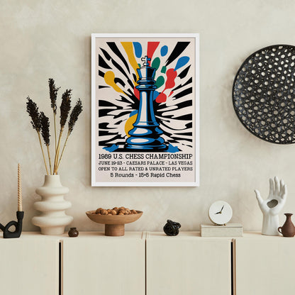 1989 U.S. Chess Championship Poster
