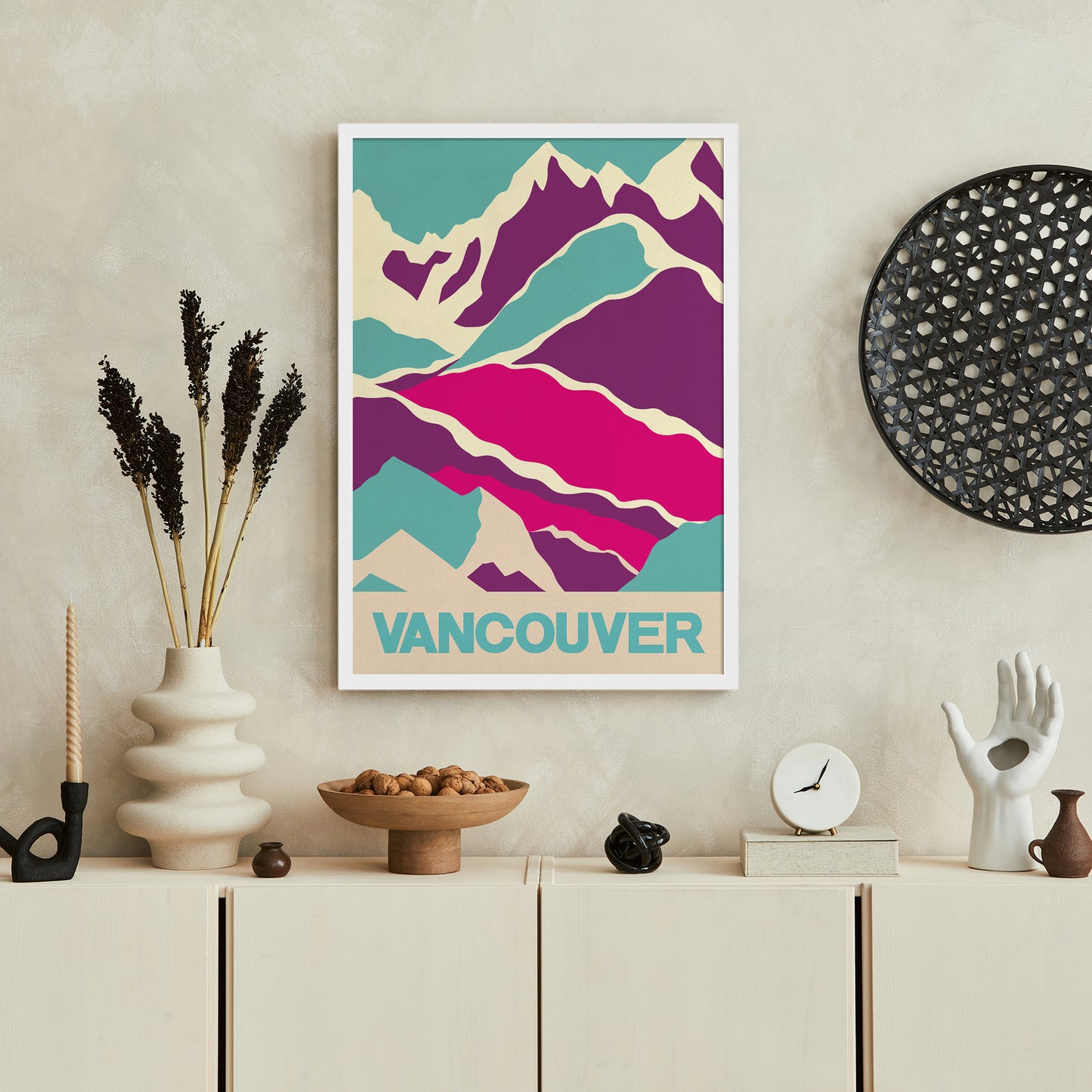 Vancouver - Mountains Poster