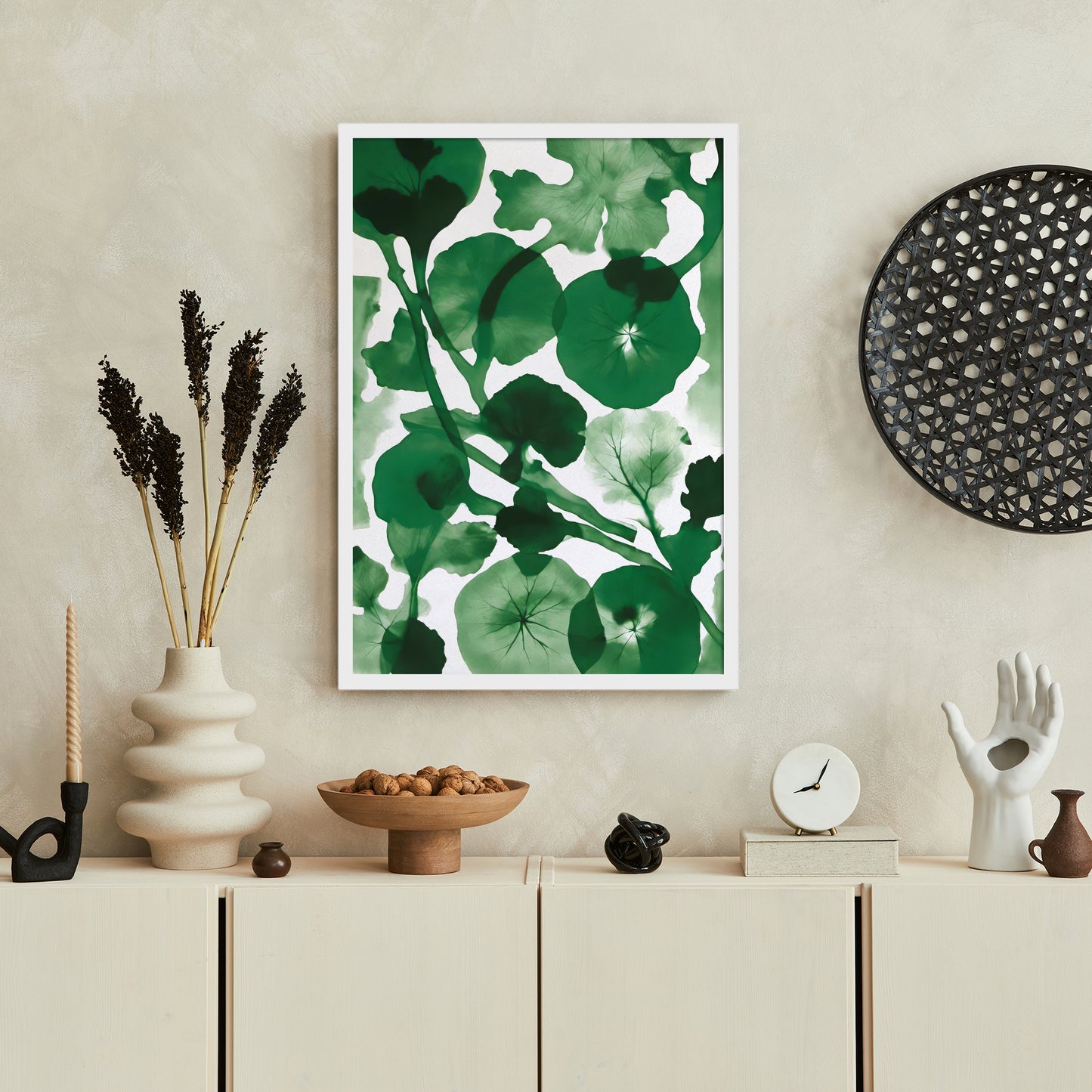 Floral Watercolor Wall Art Print