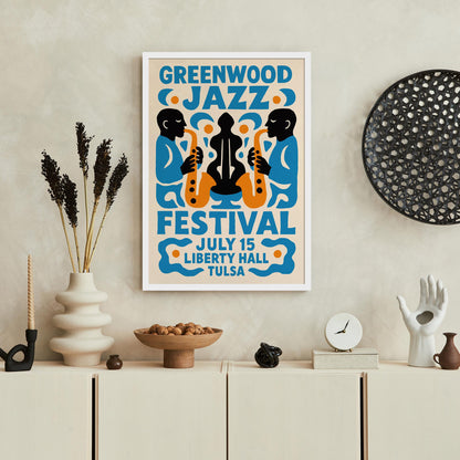 Greenwood Jazz Festival Poster