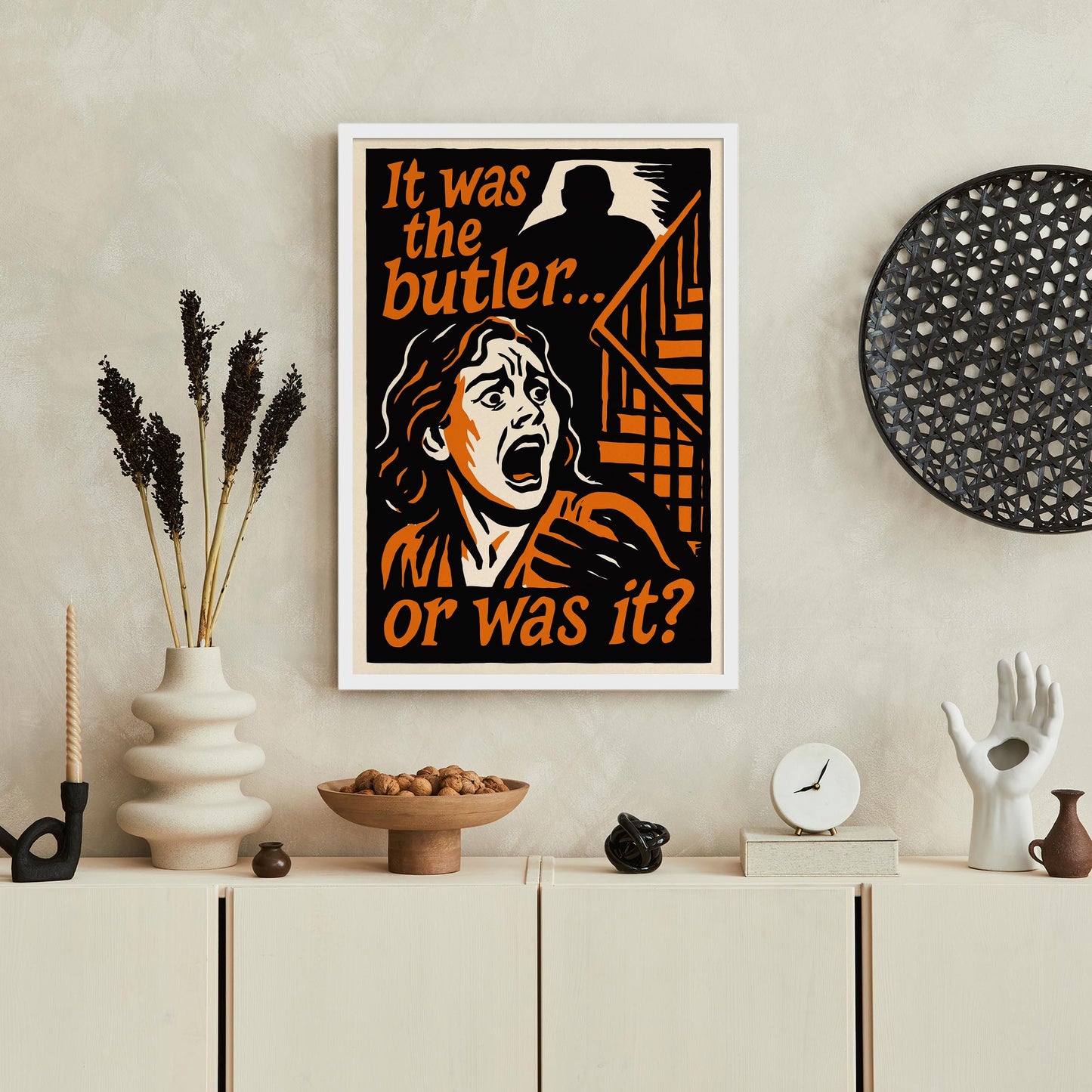 Butler Mystery Poster Print