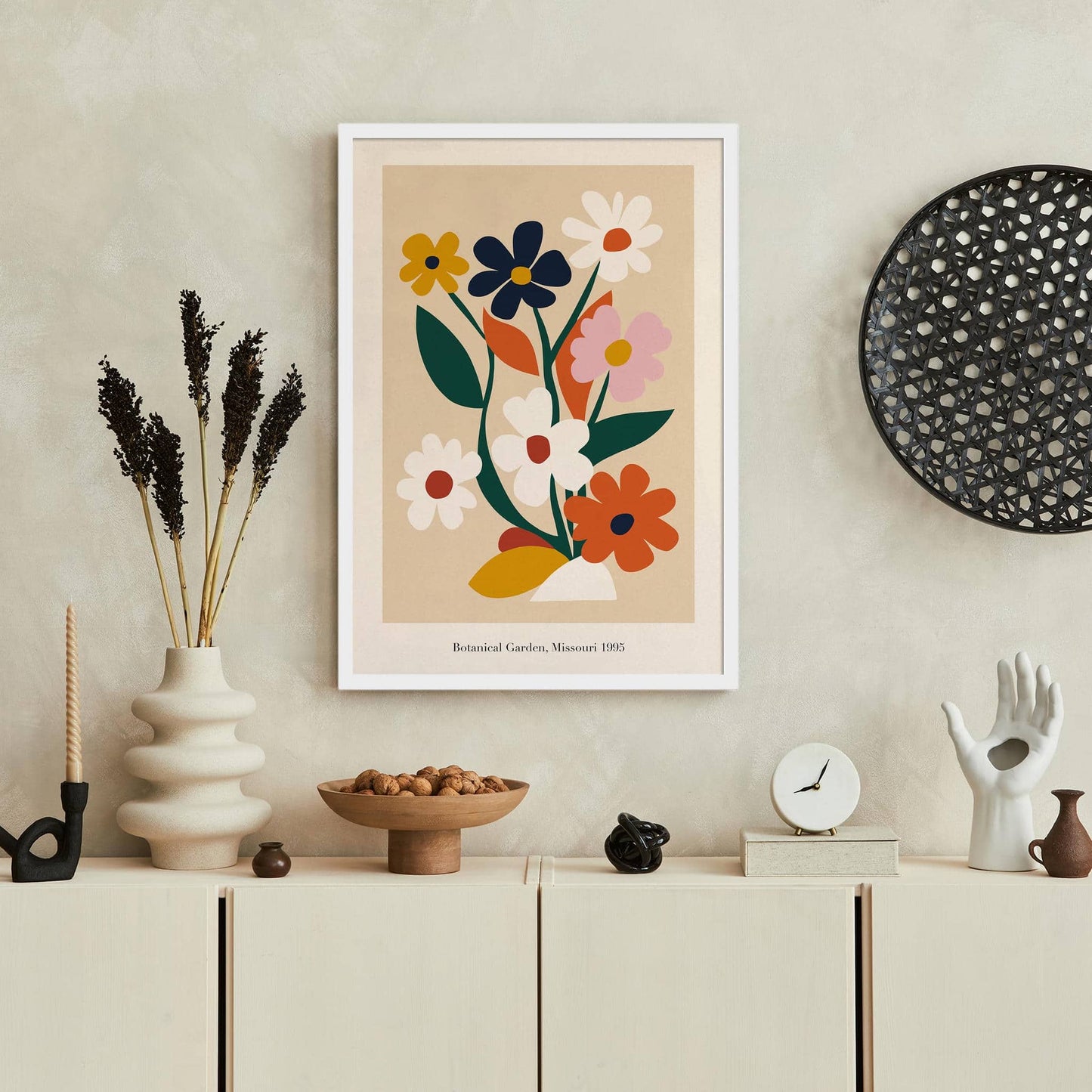 Botanical Garden, Missouri Neutral Home Decor Print