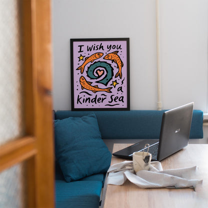 Kinder Sea Fish Poster