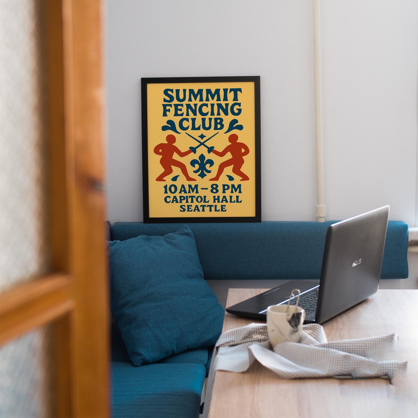 Summit Fencing Club Poster