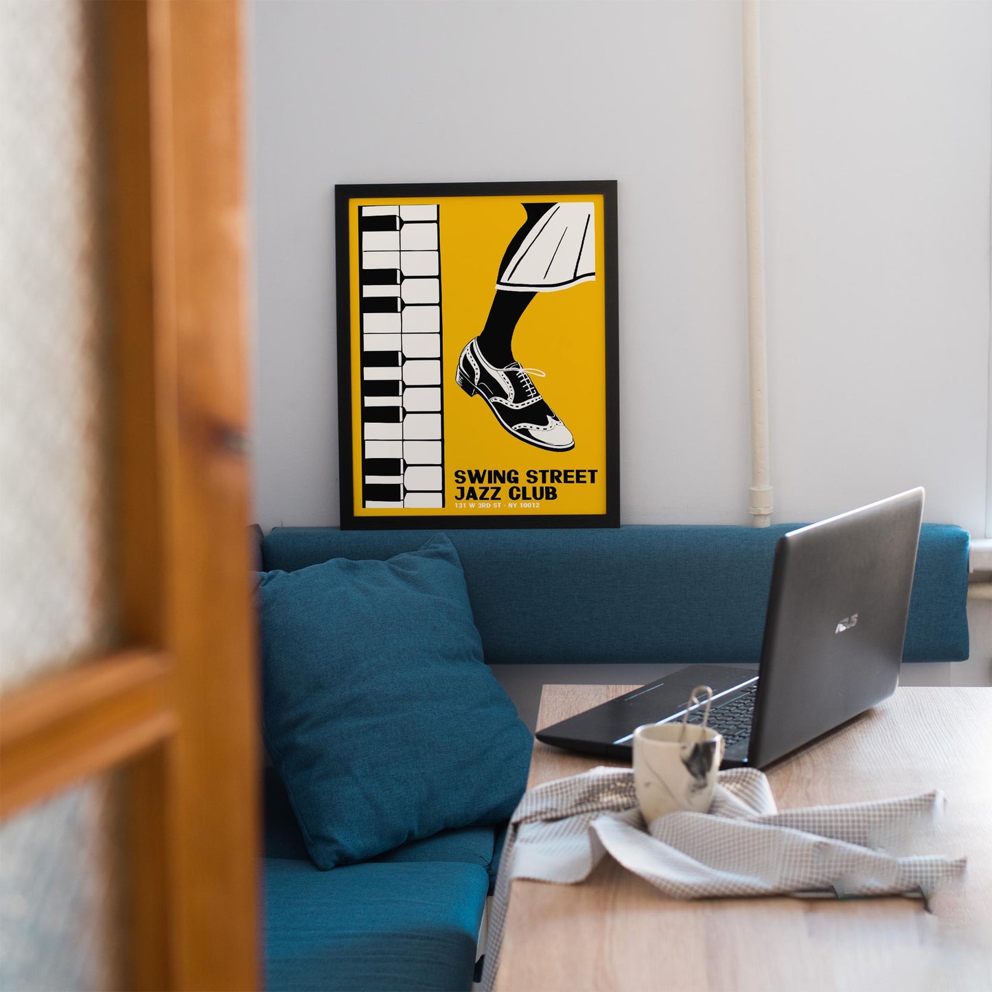 Swing Street Jazz Club Poster