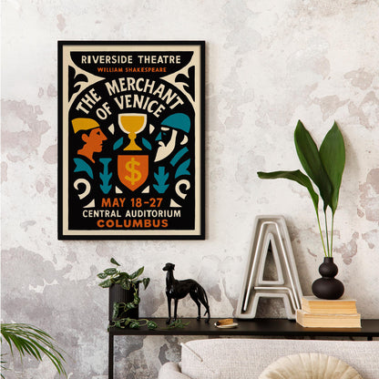 Merchant of Venice Theater Poster