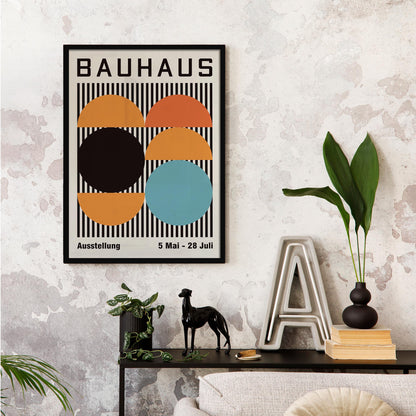 Bauhaus Ausstellung Geometric Art Print