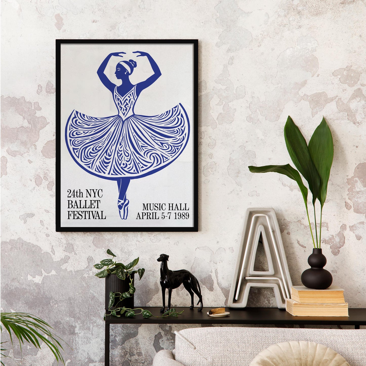 NYC Ballet Festival Poster Print