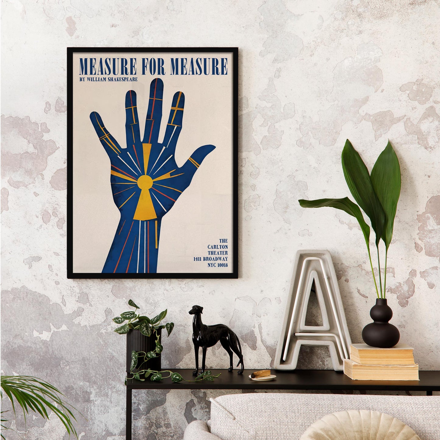 Measure for Measure Theater Poster