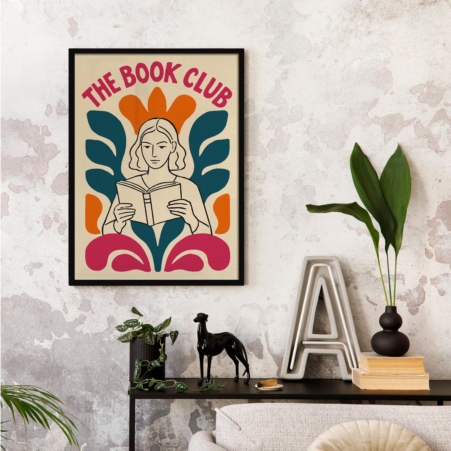 Book Club Wall Art Print