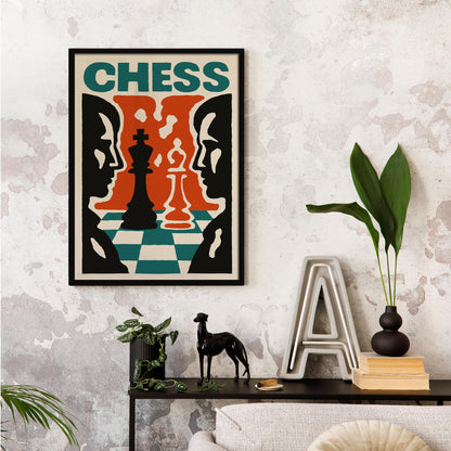Chess Poster Wall Art