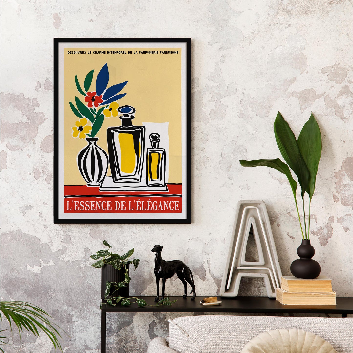 Parisian Perfume Still Life Art Print