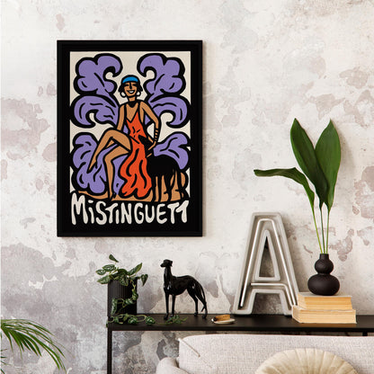 Missinguett Vintage Poster Print