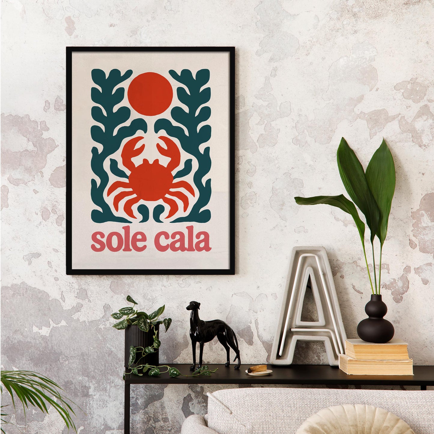 Sole Cala Peace Print