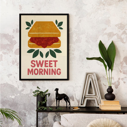 Sweet Morning Sandwich Poster