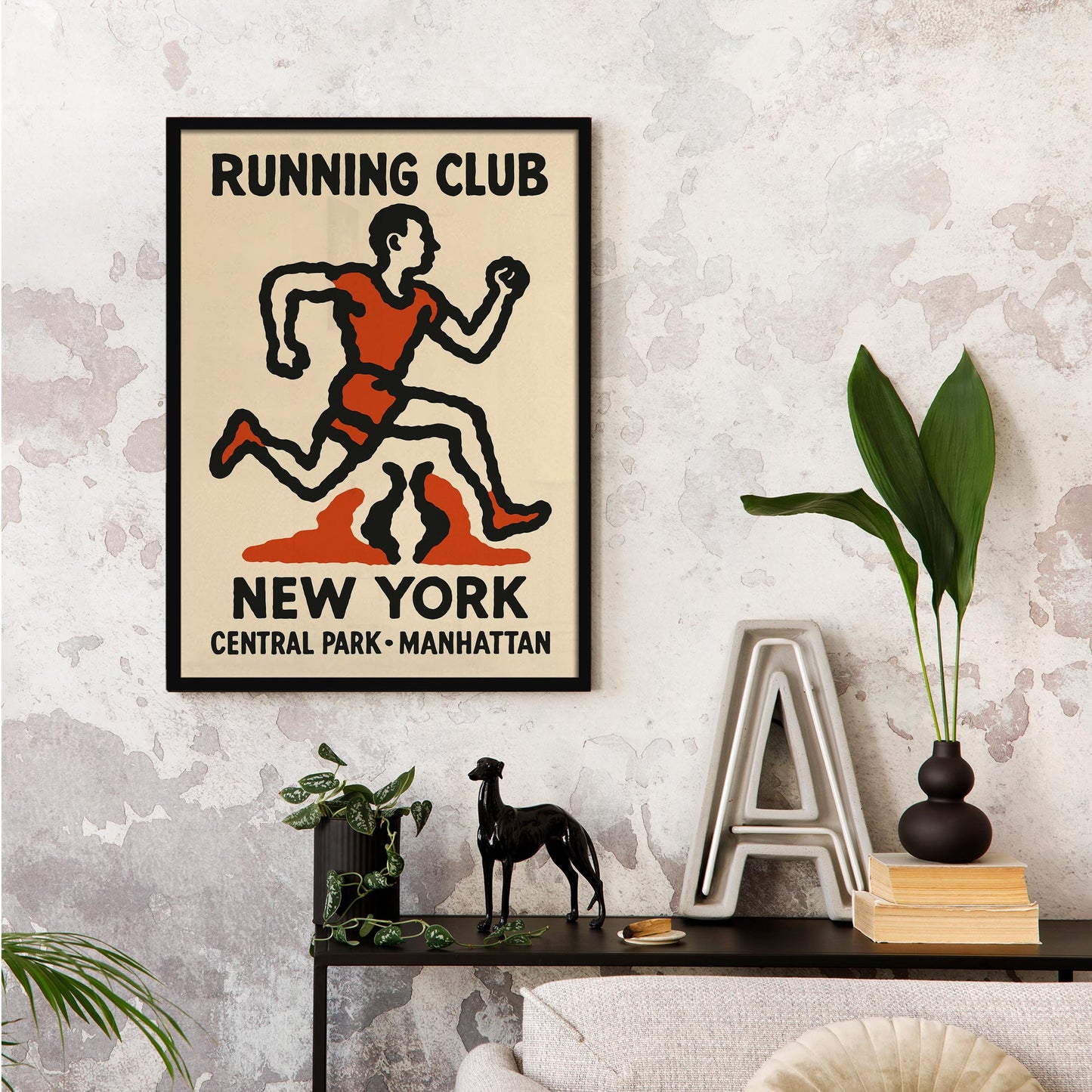 New York Running Club Poster