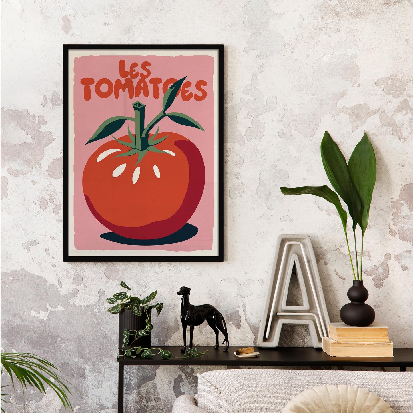 Les Tomates Kitchen Print