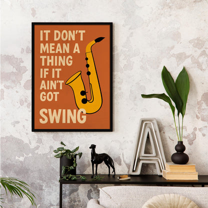 Swing Jazz Print