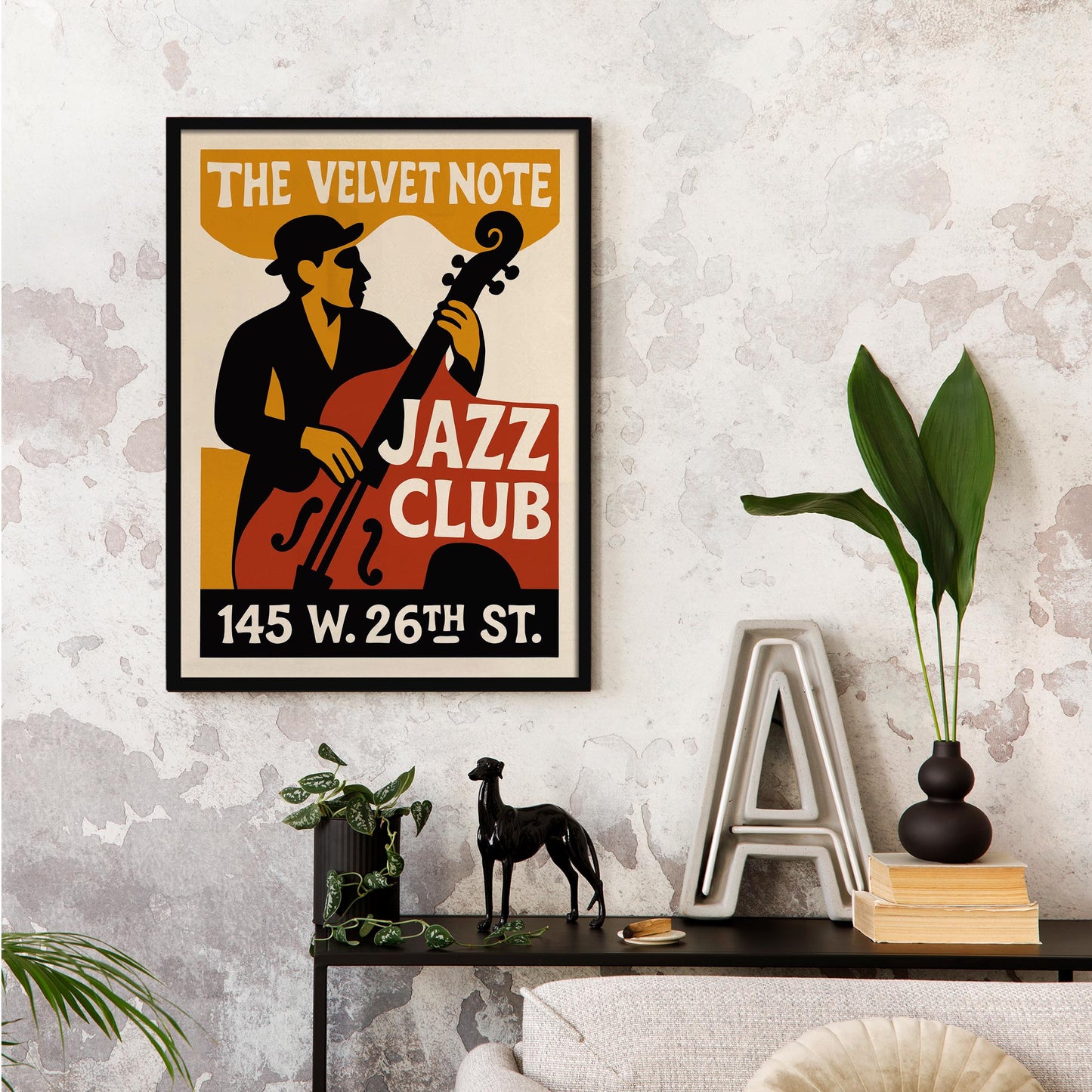 Jazz Bass Poster Print