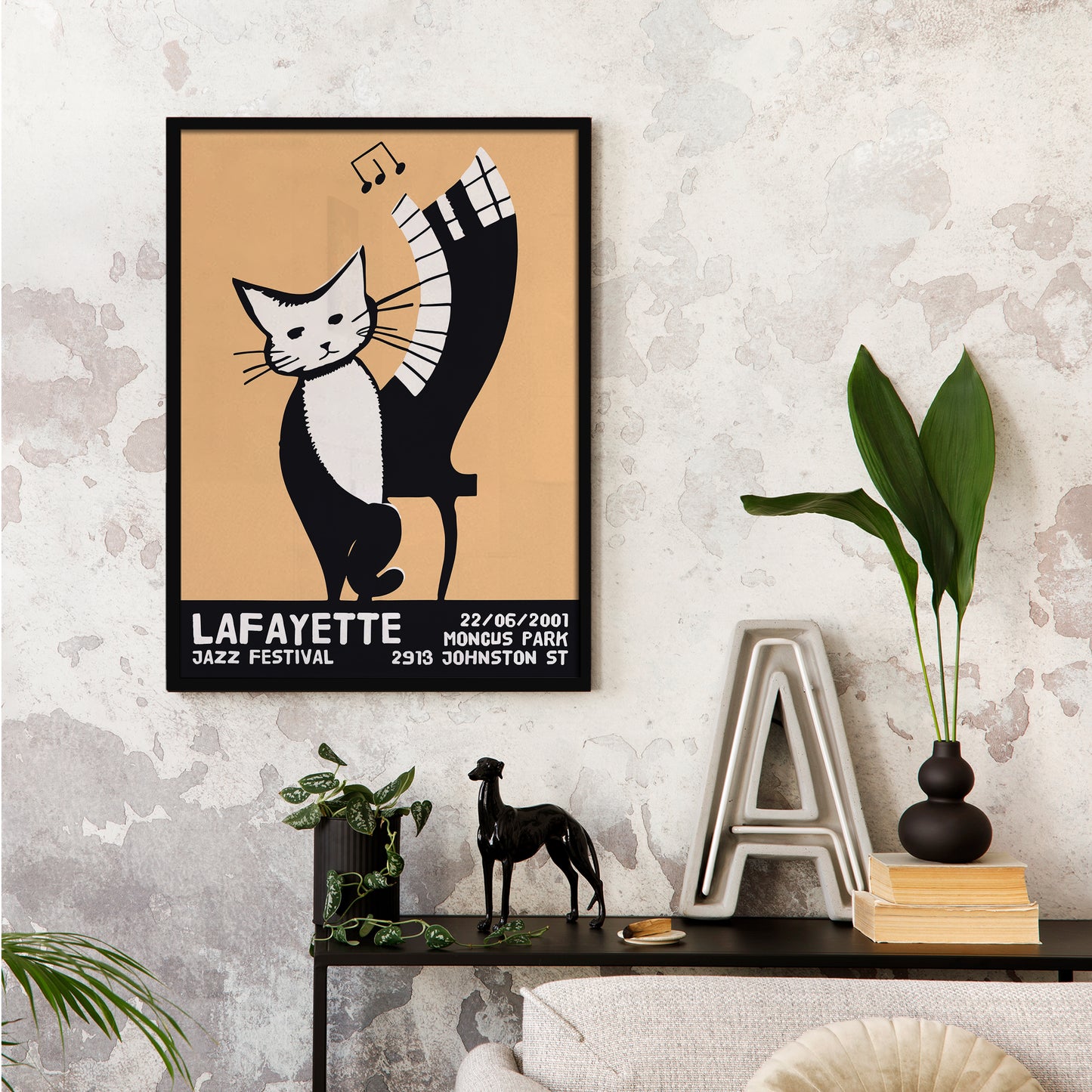 Lafayette Jazz Festival 2001 Poster