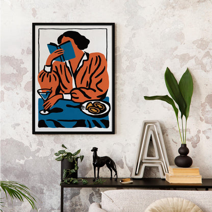Cafe Reading Poster