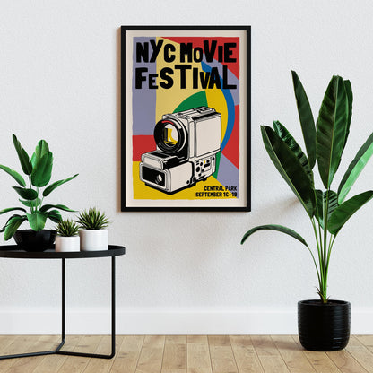 NYC Movie Festival Wall Art