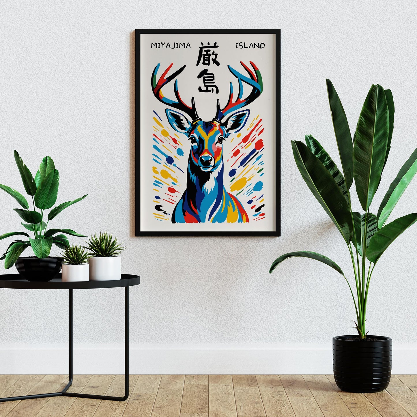 Japanese Miyajima Island Deer Wall Art