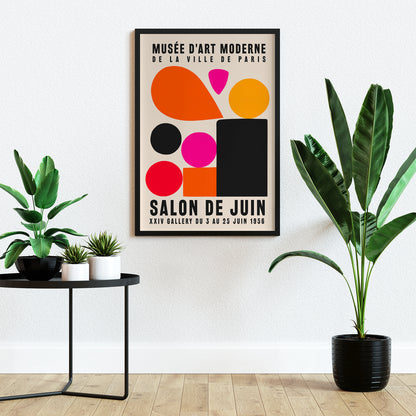 Modern Museum Paris  Exhibition Poster