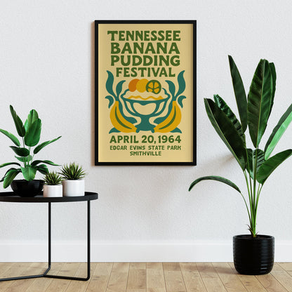 Banana Pudding Festival Poster