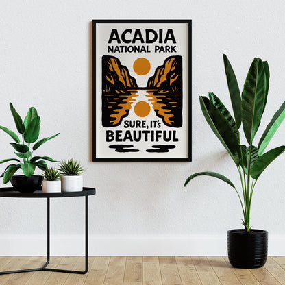 Acadia National Park Poster