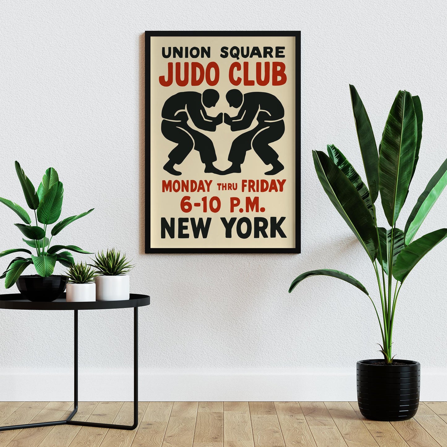 Union Square Judo Club Poster
